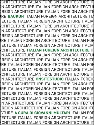 cover image of Italian Foreign Architecture